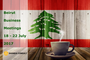 Shanda Consult Business visit to Beirut July 2017