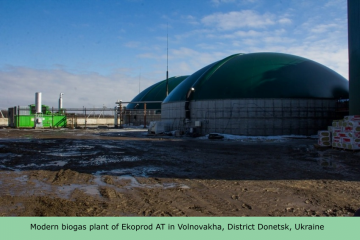 Most modern Biogas Plant of Ukraine opened in Volnovakha