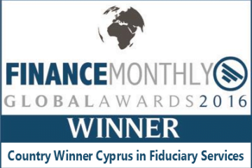 Shanda Consult wins the Global Finance Award for Best Fiduciary Firm in Cyprus in 2016