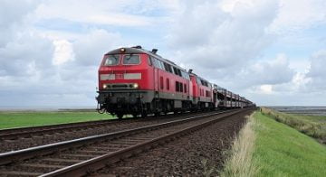 Deutsche Bahn to use the International North-South Transport Corridor for transportation of Goods