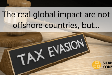 The impact of industrial nations on global tax evasion