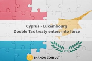 Cyprus – Luxembourg double tax treaty entered into force