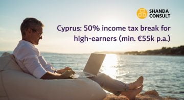 50 per cent Income Tax Exemption for High-Earners in Cyprus