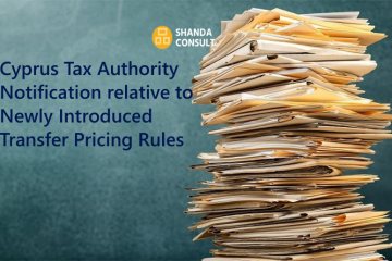 Cyprus Tax Authorities Notification in relation to Newly Introduced Transfer Pricing Rules