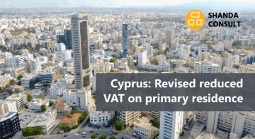 Revised reduced VAT on primary residence in Cyprus