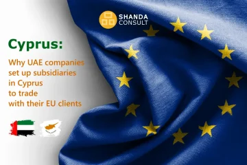 UAE-Cyprus-EU Route for goods and services from the UAE to the EU